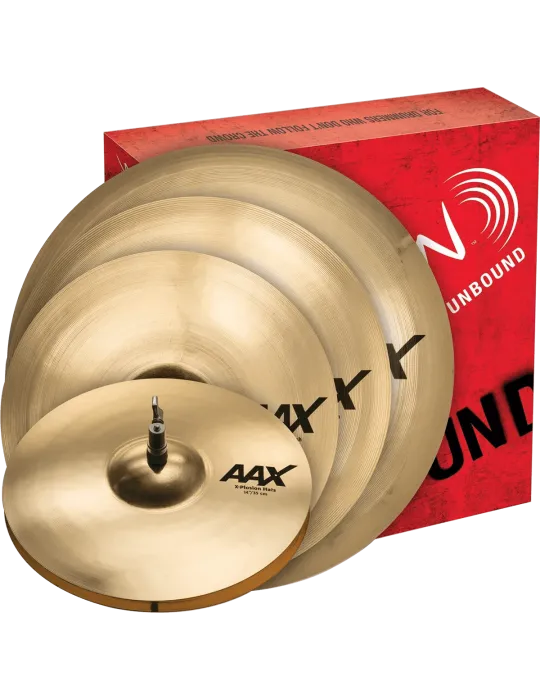  SABIAN 2500587XPB Harmonisches Set - X-Plosion Perf Set 14"-16"-21"+18" FREE|MusicGoodDeal 