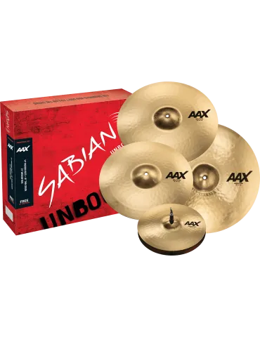  SABIAN 25005XCPB Harmonisches Set - Promotional 14"-16"-21" + Crash 18" FREE|MusicGoodDeal 