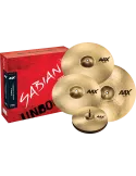  SABIAN 25005XCPB Harmonisches Set - Promotional 14"-16"-21" + Crash 18" FREE|MusicGoodDeal 