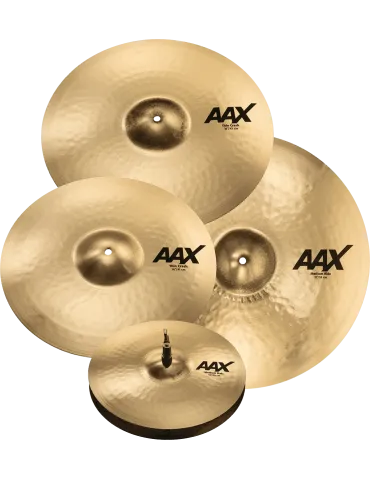  SABIAN 25005XCPB Harmonisches Set - Promotional 14"-16"-21" + Crash 18" FREE|MusicGoodDeal  2
