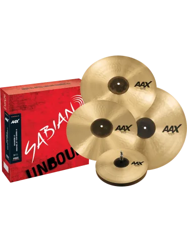  SABIAN 25005XCP Harmonisches Set - Promotional 14"-16"-21" + Crash 18" FREE|MusicGoodDeal 