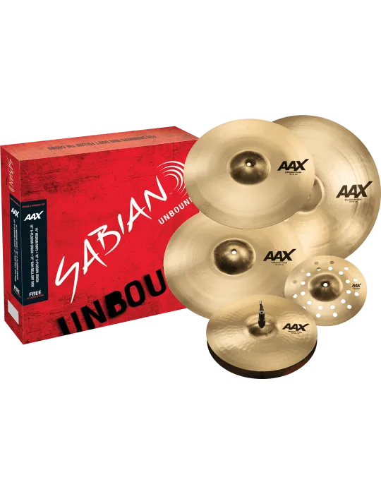  SABIAN 25005XC-PWB Harmonisches Set - Praise&Worship 14"-16"-18"-21"+10" FREE|MusicGoodDeal 