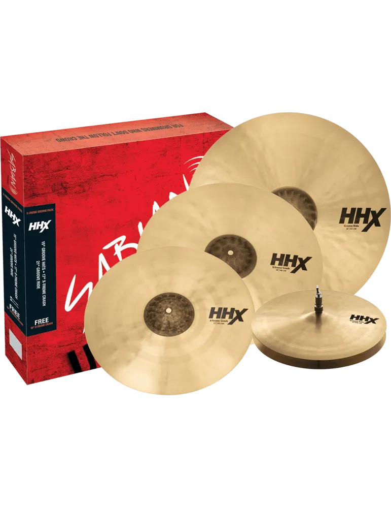  SABIAN 15089XN-15 Harmonisches Set - X-treme groove pack|MusicGoodDeal 