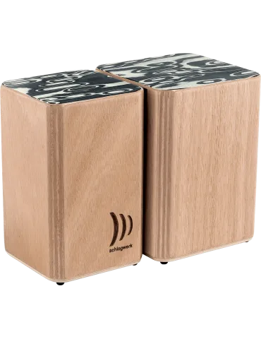  SCHLAGWERK WBS200 Wooden Bongos Klettverschluss|MusicGoodDeal 