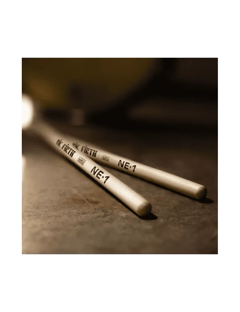  VIC FIRTH NE1 Olive wood - American Classic NE1 - by Mike Johnston|MusicGoodDeal 