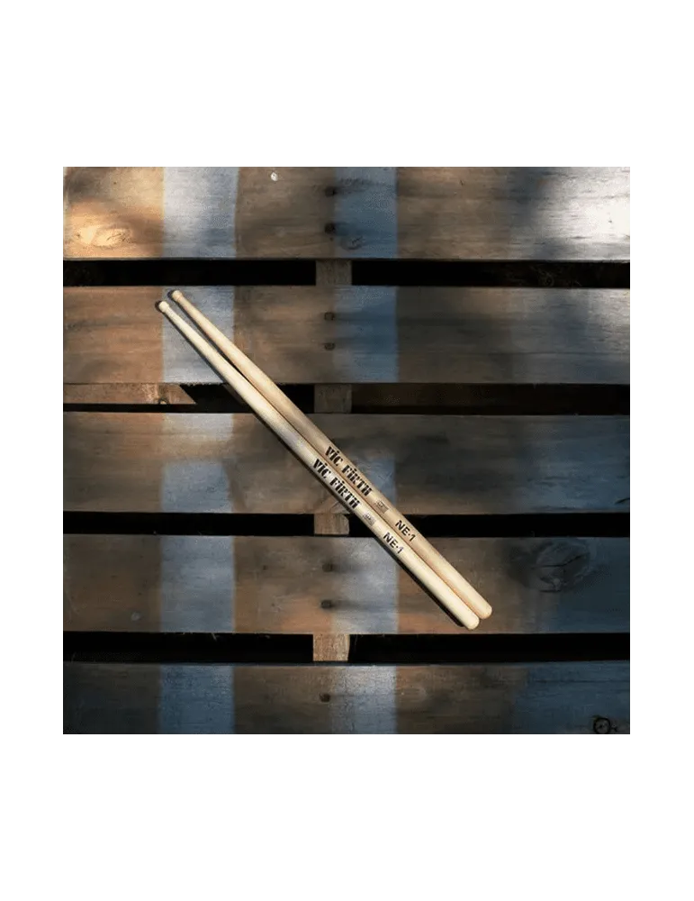  VIC FIRTH NE1 Olive wood - American Classic NE1 - by Mike Johnston|MusicGoodDeal 
