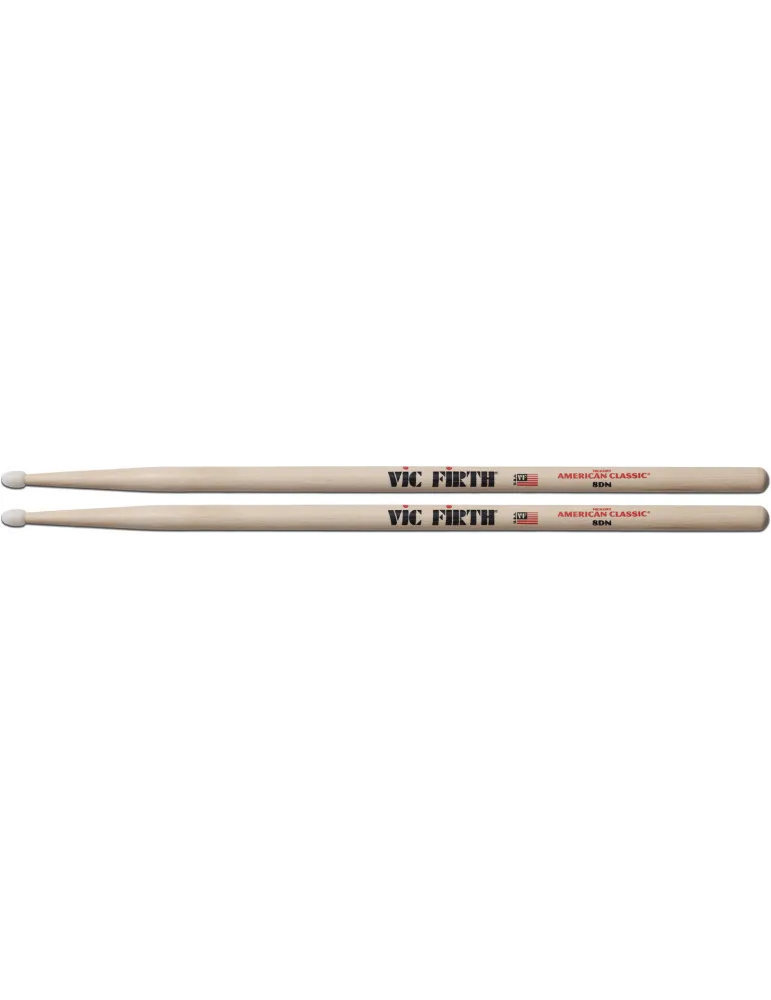  VIC FIRTH 8DN Olive nylon - 8DN|MusicGoodDeal 