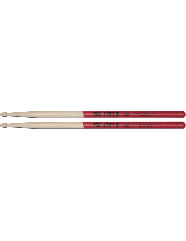  VIC FIRTH 5BVG Vic Grip olive wood - 5B|MusicGoodDeal 