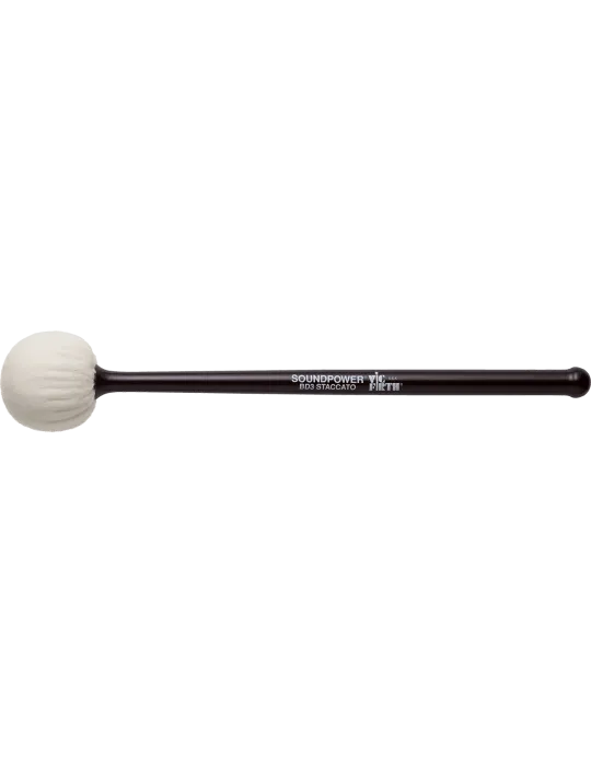  VIC FIRTH BD3 Soundpower - Staccato|MusicGoodDeal 