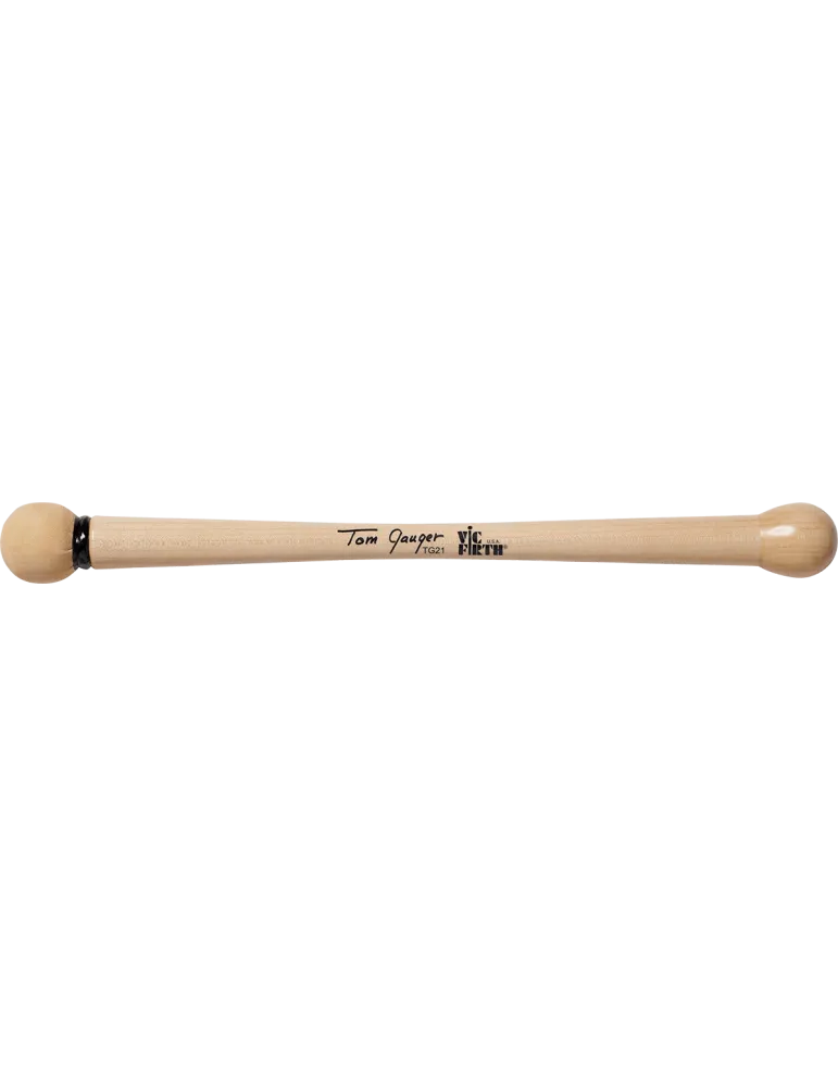  VIC FIRTH TG21 Signature Tom Gauger - Chamois/Wood (pair)|MusicGoodDeal 