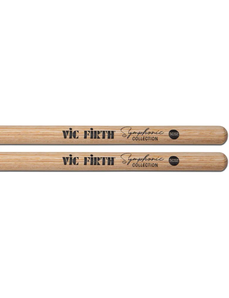 Vic Firth SCS2 Percussion Snare Drumsticks Symphonic |MusicGoodDeal