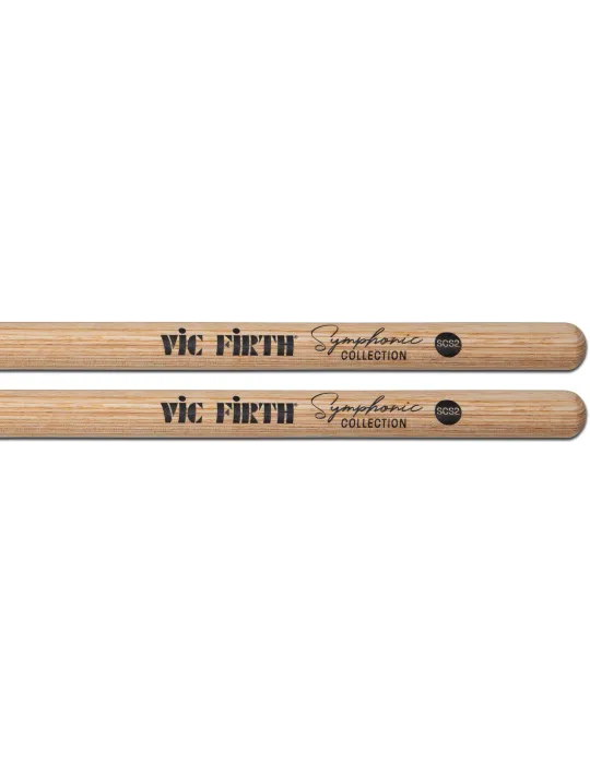 Vic Firth SCS2 Percussion Snare Drumsticks Symphonic |MusicGoodDeal