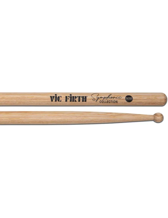 Vic Firth SCS2 Percussion Snare Drumsticks Symphonic |MusicGoodDeal