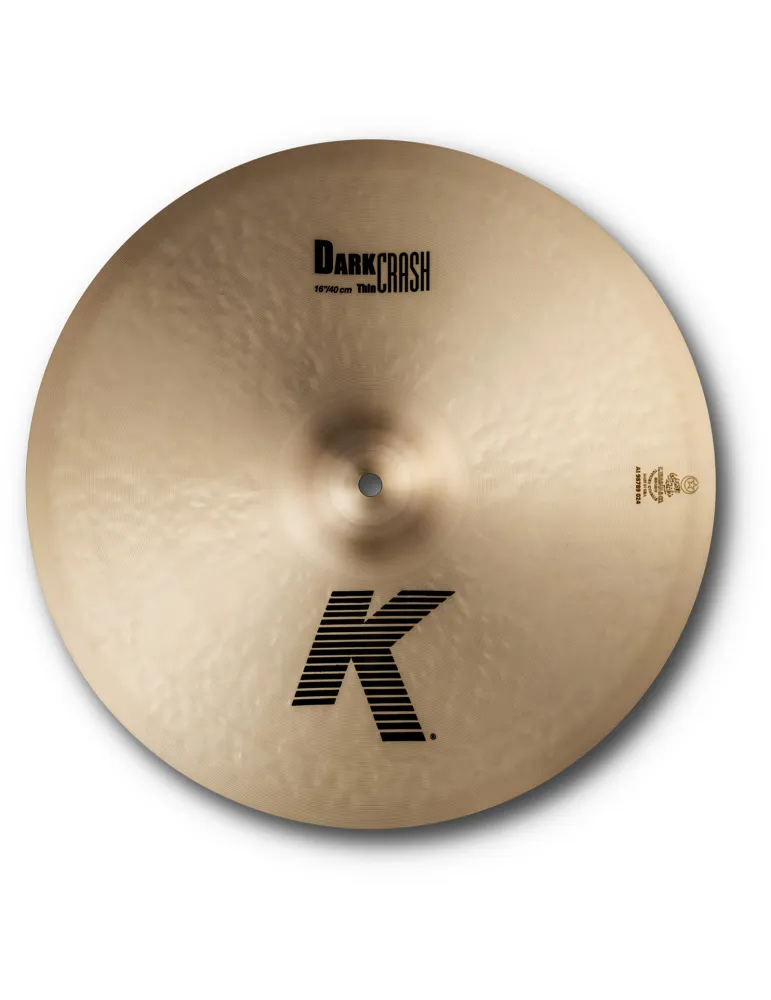  ZILDJIAN K0902 Crash - 16" dark thin|MusicGoodDeal 