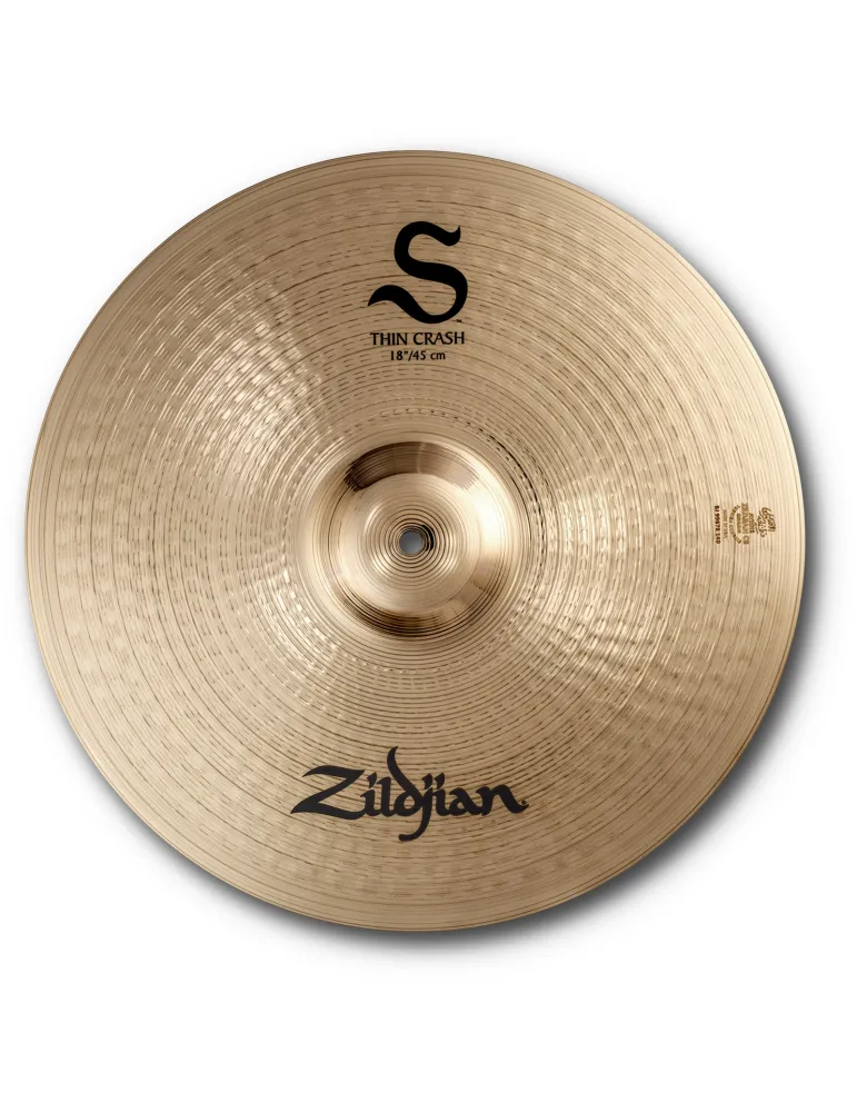  ZILDJIAN S18TC Crash - 18" Thin|MusicGoodDeal 