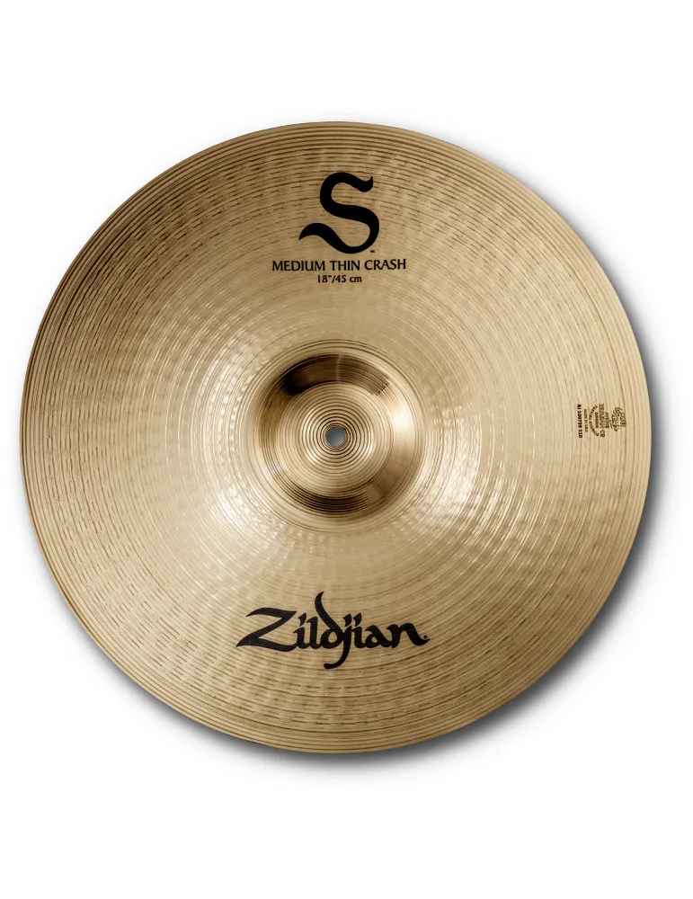  ZILDJIAN S18MTC Crash - 18" Medium Thin|MusicGoodDeal 