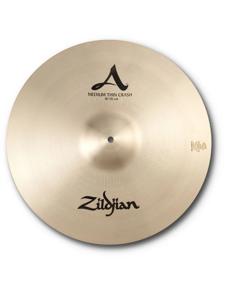  ZILDJIAN A0232 Crash - 18" Medium Thin|MusicGoodDeal 