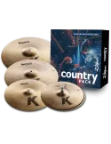  ZILDJIAN K0801C Pack - Set Country 15"-17"-19"-20"|MusicGoodDeal 