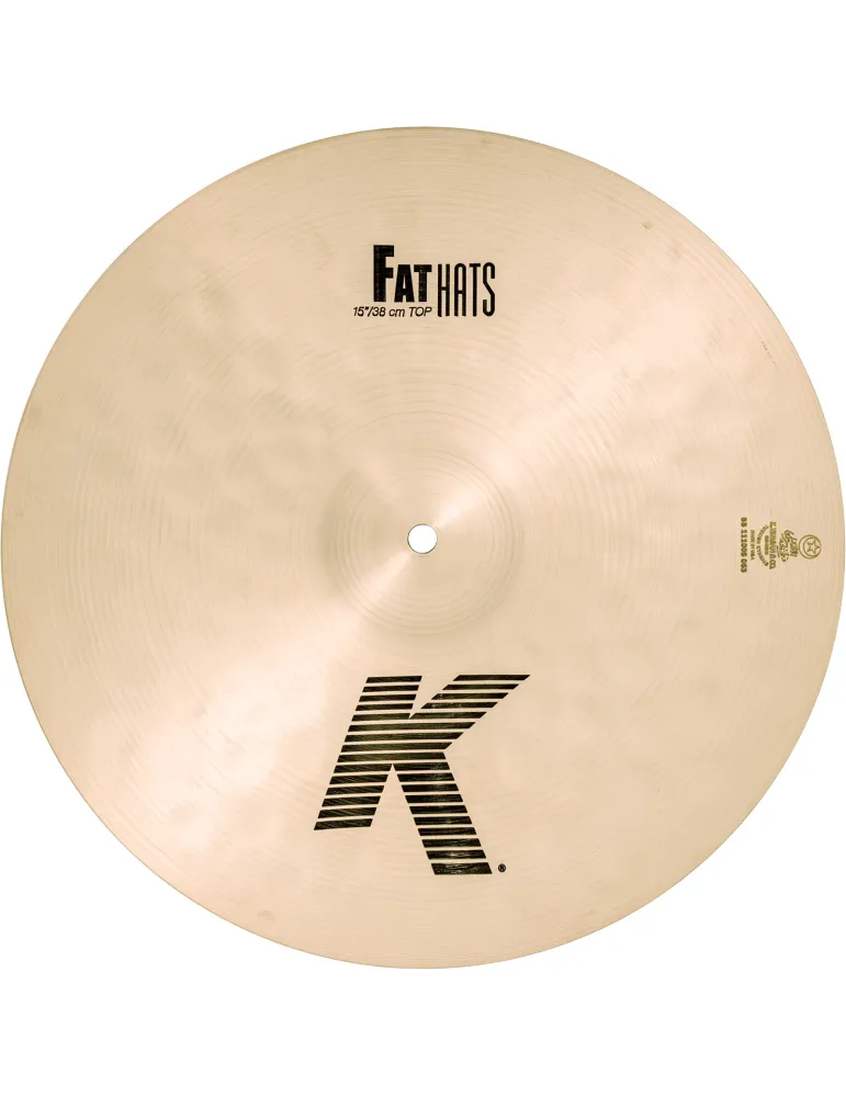  ZILDJIAN K1436 Hi Hats (par) - K 15" Fat HiHat|MusicGoodDeal 