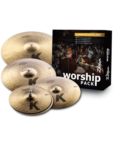  ZILDJIAN KC0801W Pack - Set Worship 14"-16"-18"-20".|MusicGoodDeal 
