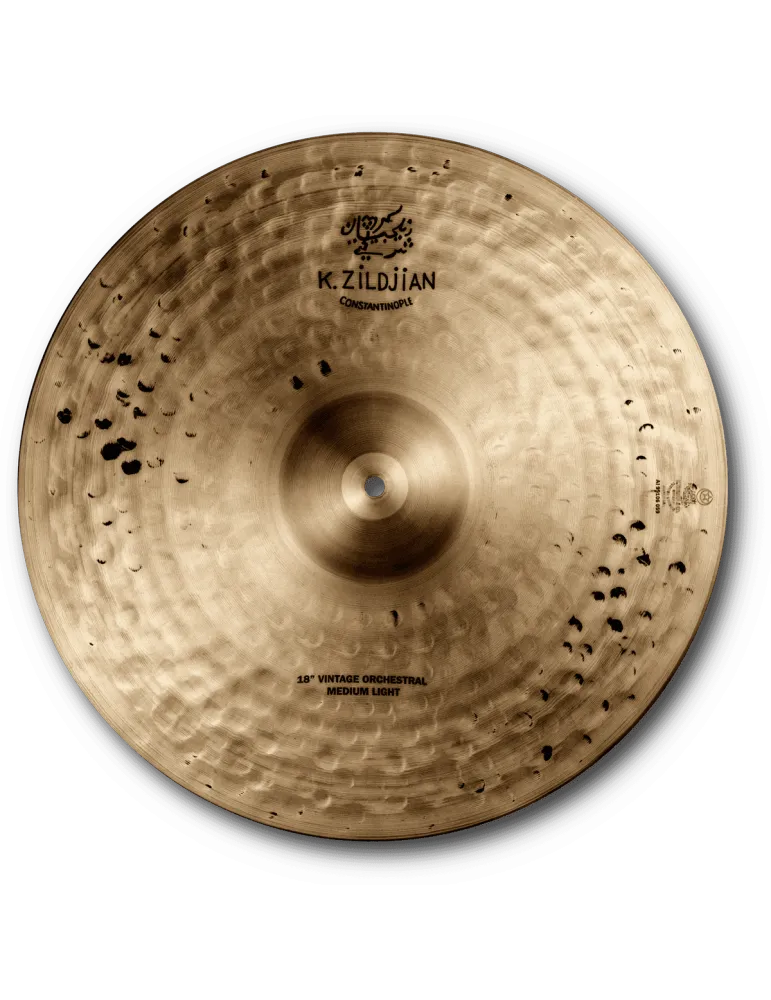  ZILDJIAN K1140 K Constantinople Orchestral - 18" vintage medium light|MusicGoodDeal 