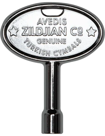  ZILDJIAN ZKEY Chromium plated drum tuning key|MusicGoodDeal 