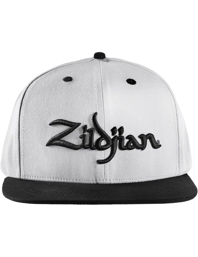  ZILDJIAN ZAHC0022 White Snapback cap 6 panels|MusicGoodDeal 
