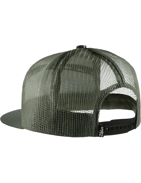  ZILDJIAN ZAHC0032 Zildjian 7 panel camouflage Trucker cap|MusicGoodDeal 