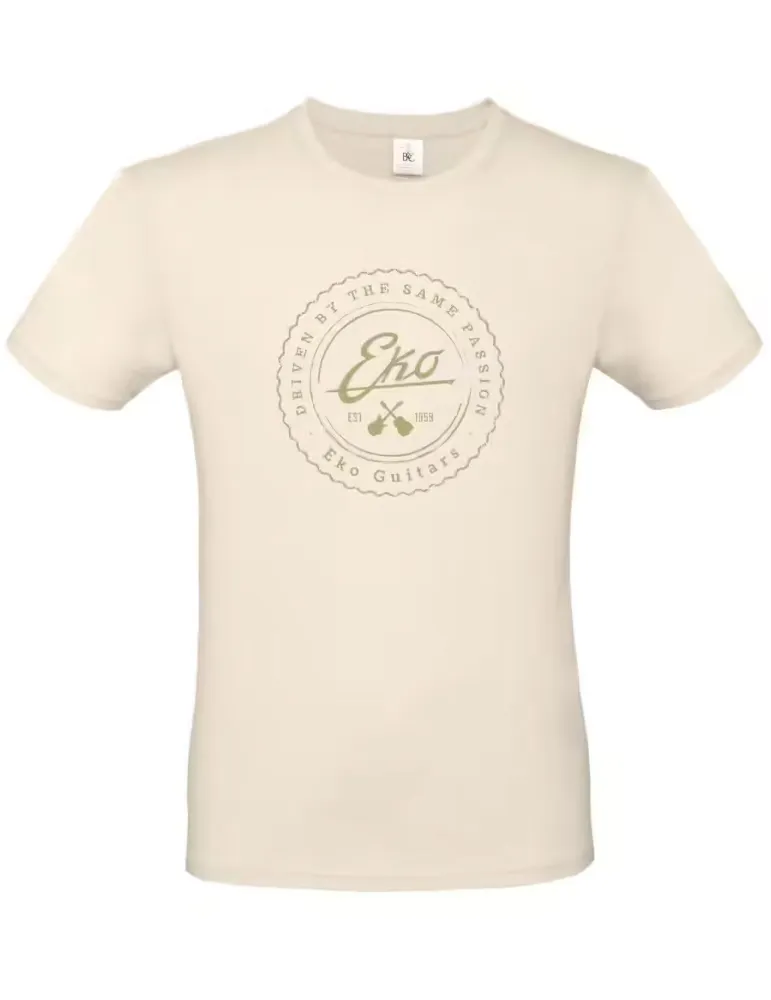 EKO TSHIRTLOGO-BLANC-M | MusicGoodDeal