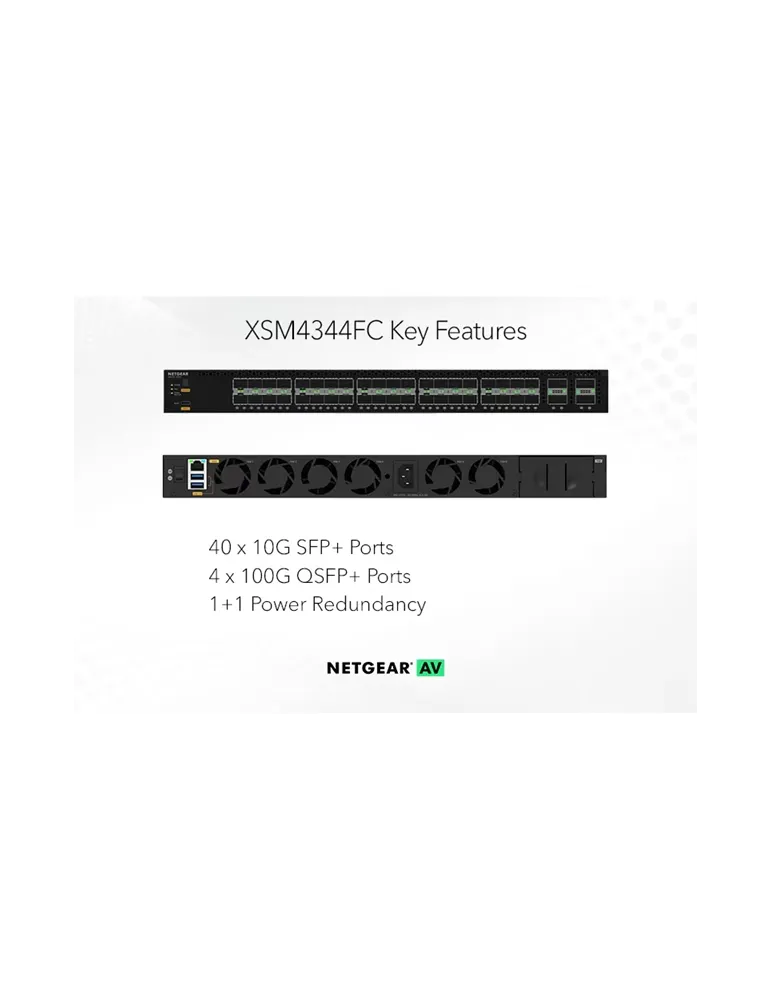 NETGEAR XSM4344FC-100NES | MusicGoodDeal
