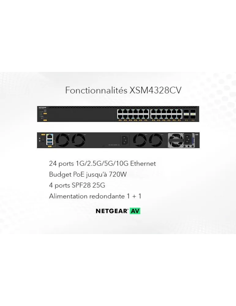 NETGEAR XSM4328CV-100NES | MusicGoodDeal