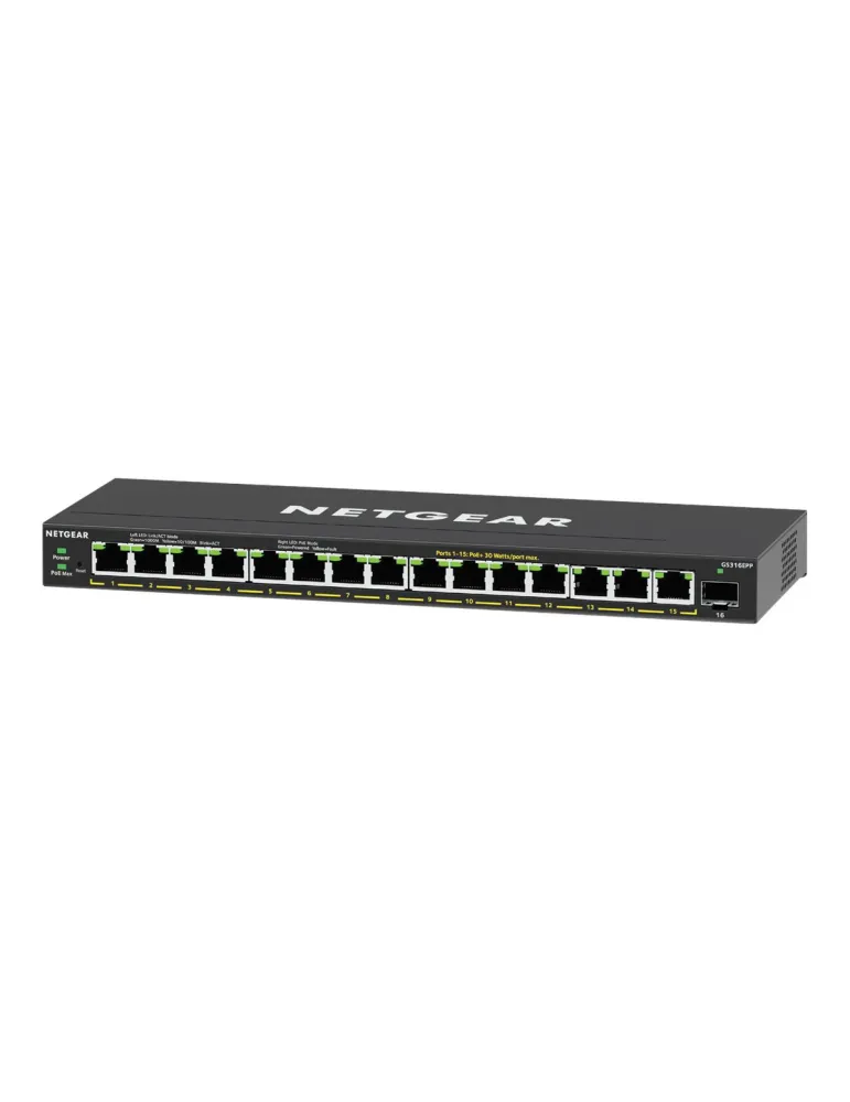 NETGEAR GS316EPP-100PES | MusicGoodDeal