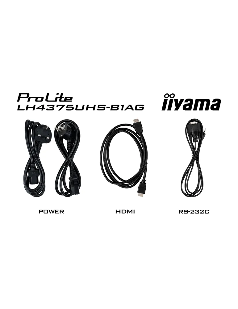 IIYAMA LH4375UHS-B1AG | MusicGoodDeal