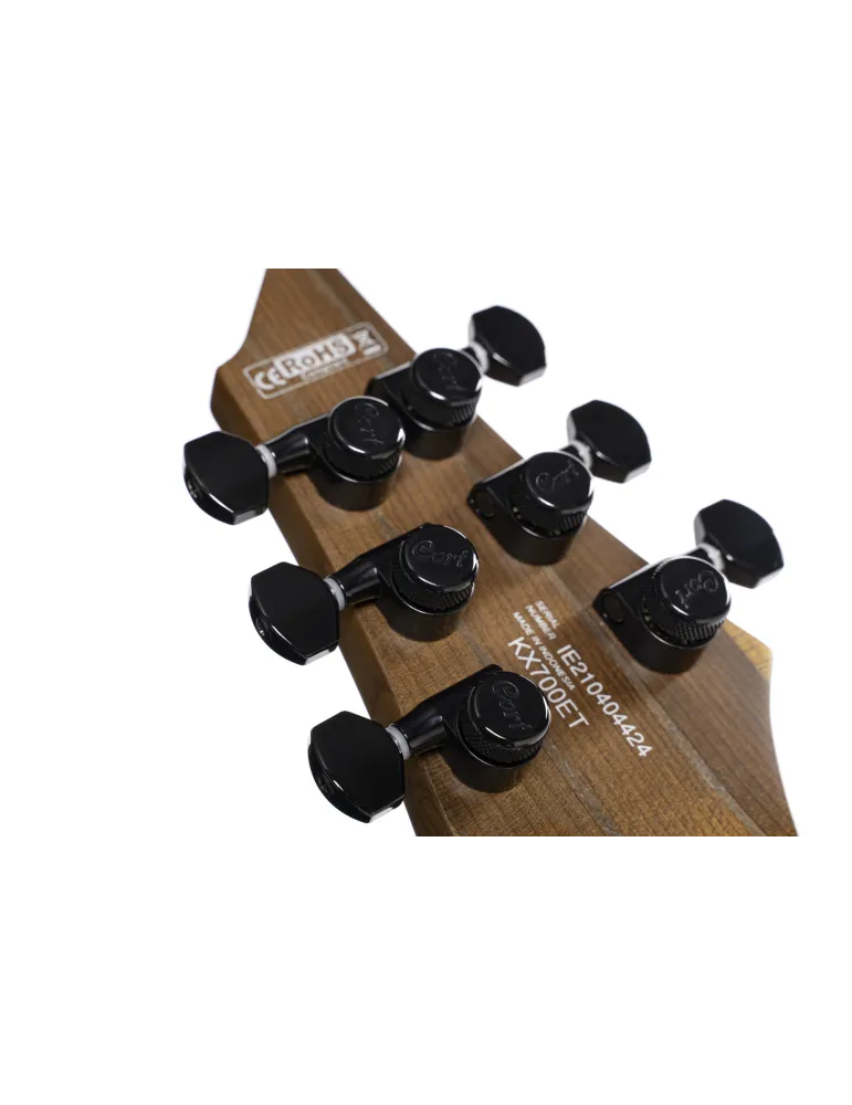  CORT GITARRE KX700EV EVERTUNE SCHWARZ|MusicGoodDeal 