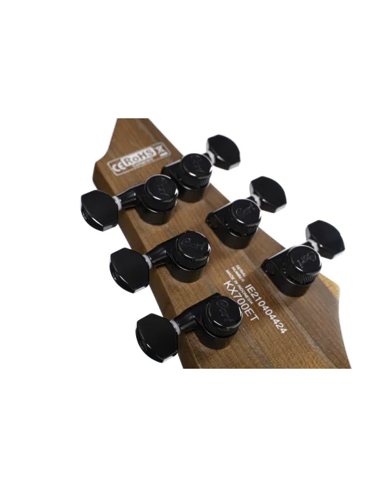 CORT GITARRE KX700EV EVERTUNE SCHWARZ|MusicGoodDeal 