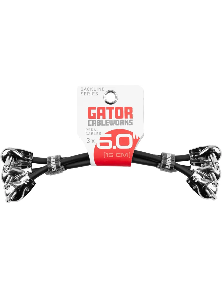 GATOR CABLEWORKS GCWB-INS-6INRA3PK | MusicGoodDeal