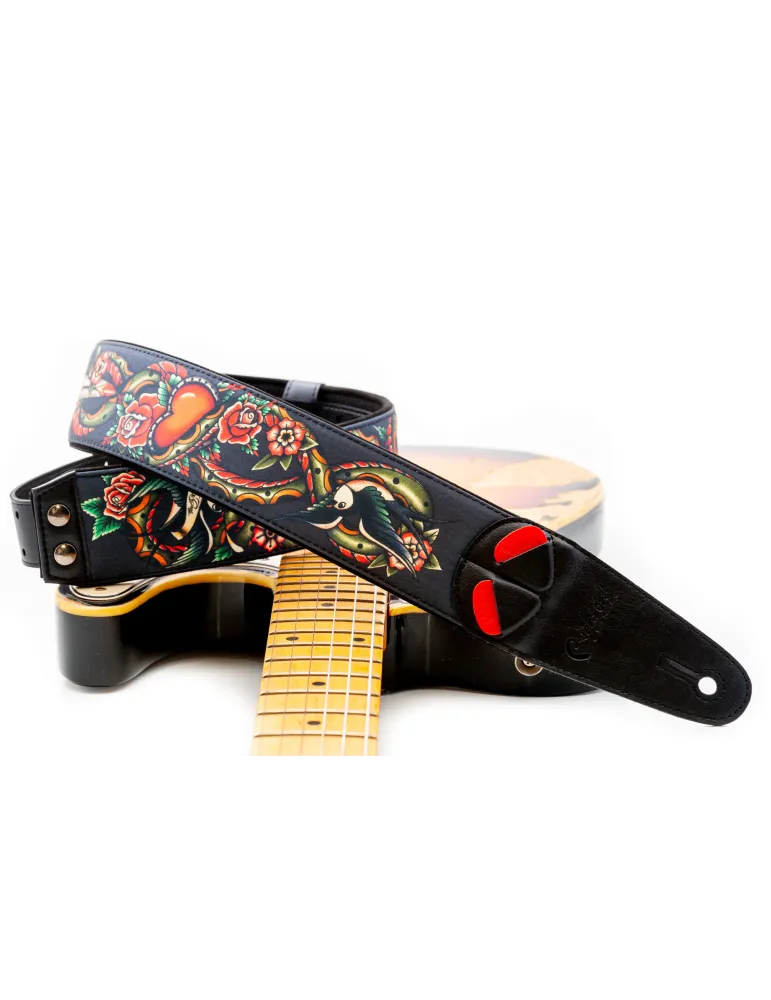 RIGHTON STRAPS TATTOO-BK | MusicGoodDeal