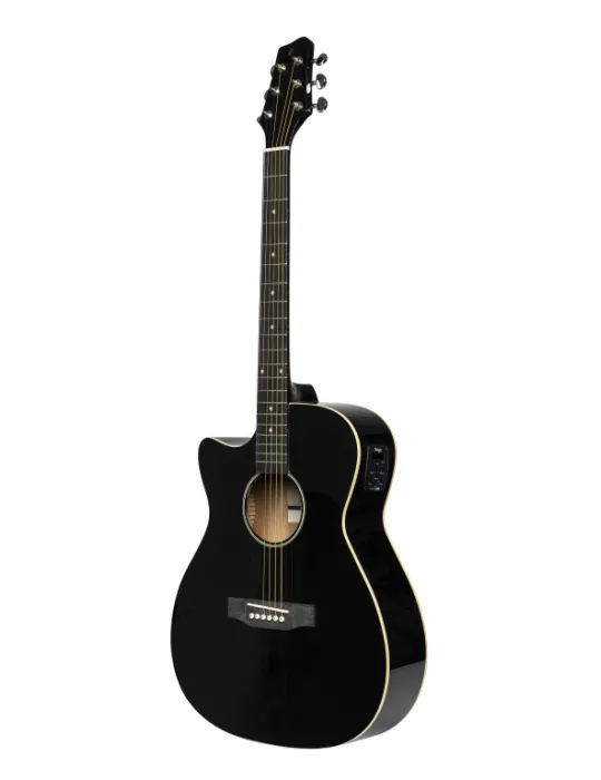 STAGG SA35 ACE-BK LH | MusicGoodDeal