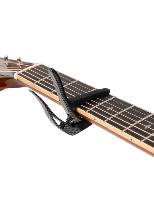  STAGG SCPX-CU CARBON Gewölbter Trigger Kapodaster für Akustik- oder E-Gitarre|MusicGoodDeal 