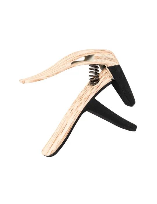  STAGG SCPX-CU CLWOOD Gewölbter Trigger Kapodaster für Akustik- oder E-Gitarre|MusicGoodDeal 