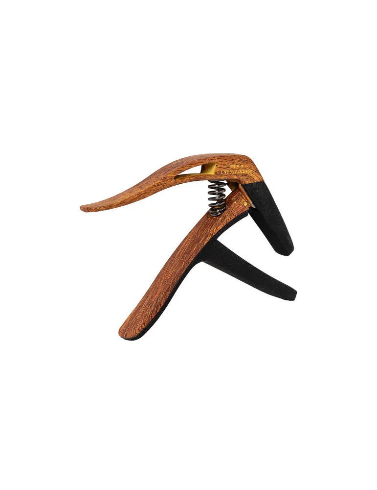  STAGG SCPX-CU DKWOOD Gewölbter Trigger Kapodaster für Akustik- oder E-Gitarre|MusicGoodDeal 