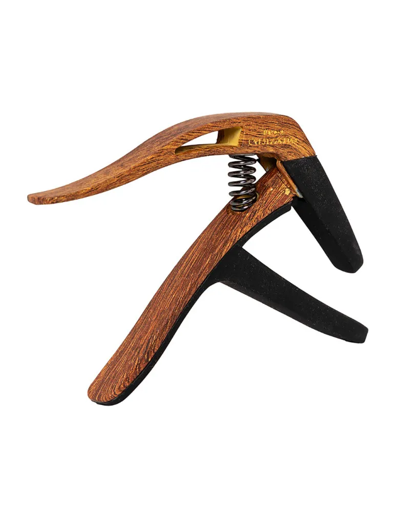  STAGG SCPX-CU DKWOOD Gewölbter Trigger Kapodaster für Akustik- oder E-Gitarre|MusicGoodDeal 