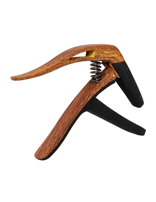  STAGG SCPX-CU DKWOOD Gewölbter Trigger Kapodaster für Akustik- oder E-Gitarre|MusicGoodDeal 