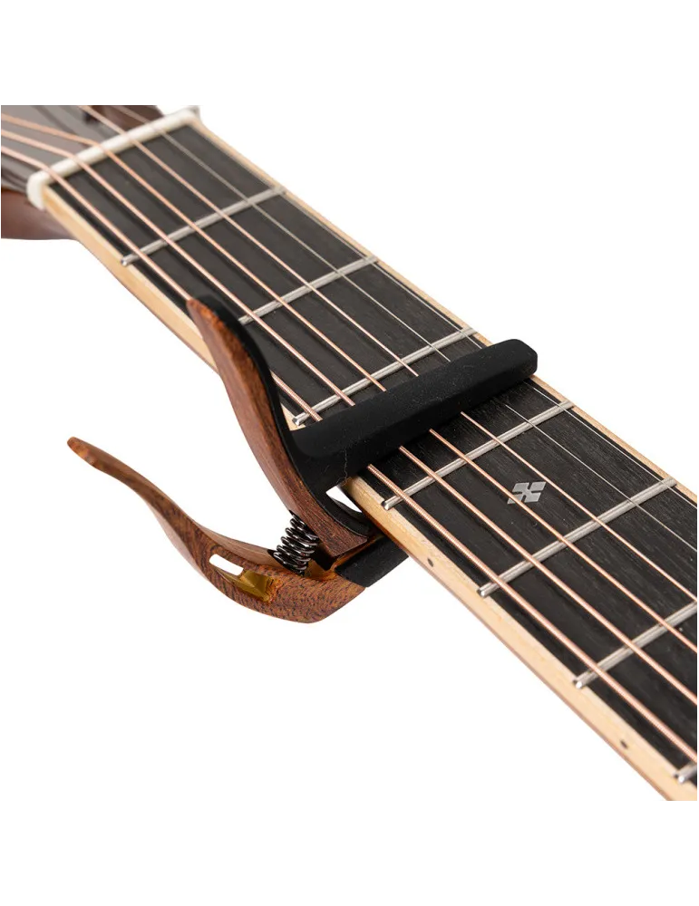  STAGG SCPX-CU DKWOOD Gewölbter Trigger Kapodaster für Akustik- oder E-Gitarre|MusicGoodDeal 