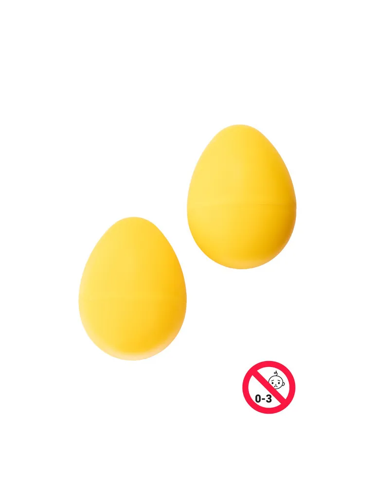  STAGG EGG-2 YW Schütteleier (Paar) Kunststoff|MusicGoodDeal 