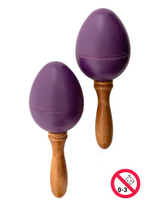  STAGG EGG-MA S/PP Maracas (Paar) Kunststoff eiförmig|MusicGoodDeal 