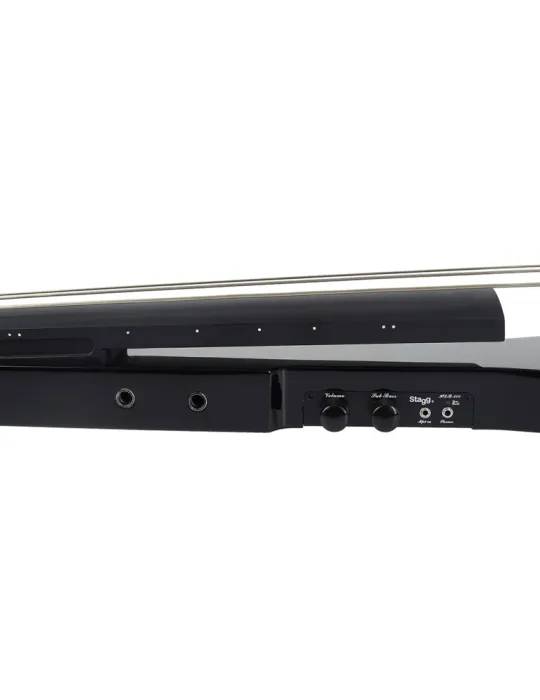  STAGG EDB-3/4 H 3/4 contrabajo eléctrico con funda, color miel|MusicGoodDeal 