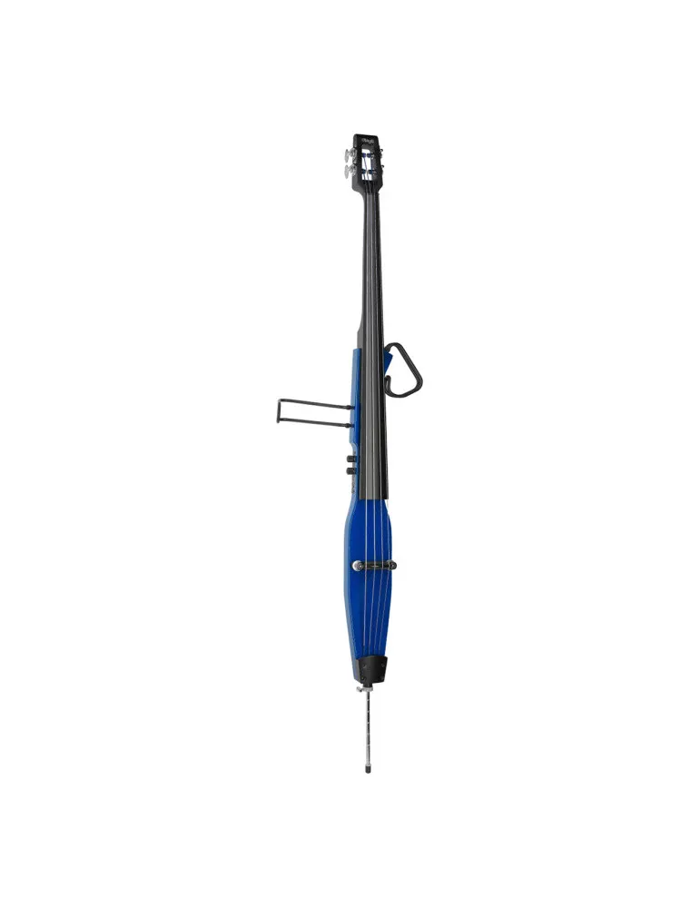  STAGG EDB-3/4 TB Contrabajo eléctrico 3/4 con funda, azul transparente|MusicGoodDeal 