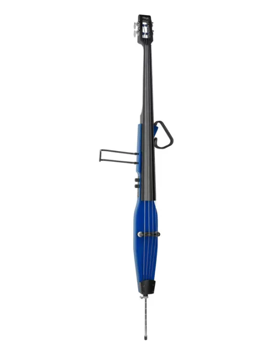  STAGG EDB-3/4 TB Contrabajo eléctrico 3/4 con funda, azul transparente|MusicGoodDeal 