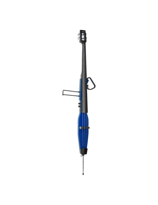  STAGG EDB-3/4 TB Contrabajo eléctrico 3/4 con funda, azul transparente|MusicGoodDeal 